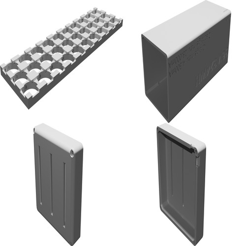 Scatola batteria per onewheel - batteria,